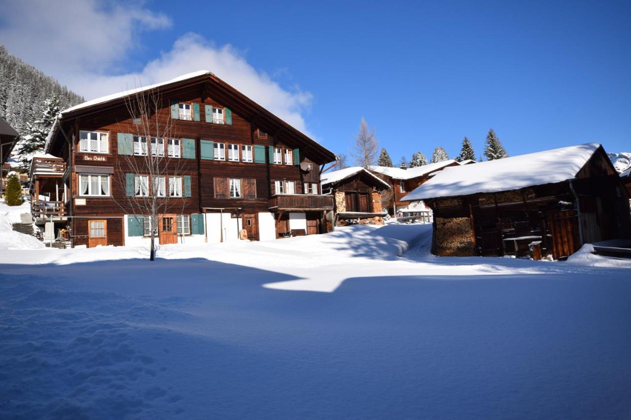 Chalet Bim Chilchli Mürren Extérieur photo