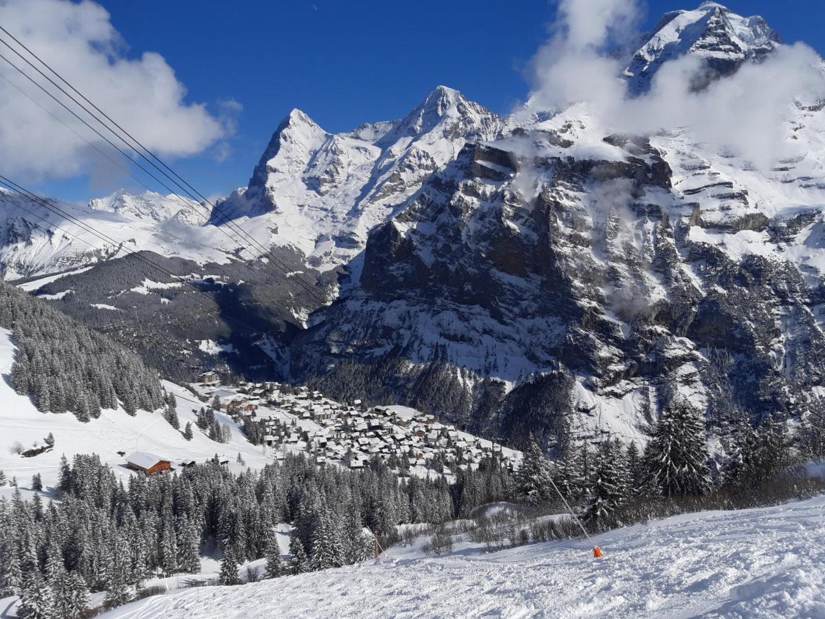 Chalet Bim Chilchli Mürren Extérieur photo